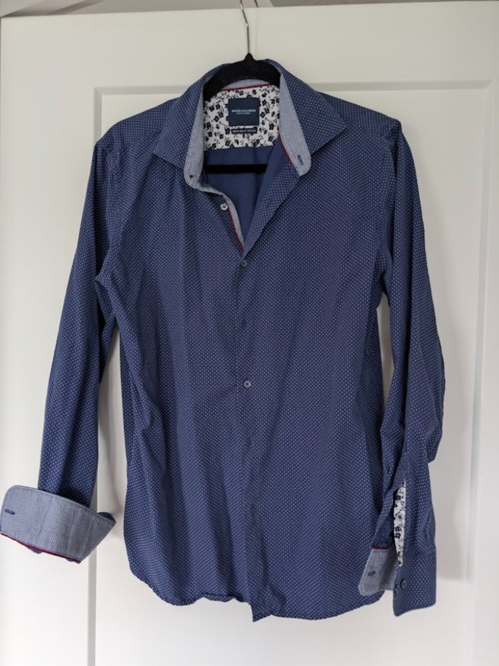 Denim & Flower Men's Long Sleeve Shirt